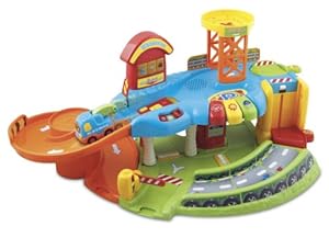 Vtech - 124905 - Jeu Educatif Electronique - Tut Tut Bolides - Mon Garage Éducatif