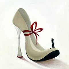 Kunstkarte: Inna Panasenko "Highheels - Romance" 14 x 14