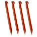 12" Tent Pegs - Set of 4 - Non Rust ABS Pegs