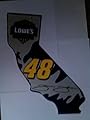 #48 Nascar Jimmy Johnson Banner