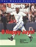 Joe Carter autographed Sports Illustrated Magazine (Toronto Blue Jays)
