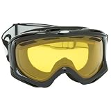 Oakley Unisex Adult Ambush Rectangular Lexan Snow Goggles (Jet Black, Yellow)