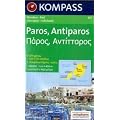 Paros - Antiparos 1 : 35 000: Wanderkarte mit Radrouten / Ortspl�ne GPS-genau