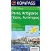 Paros - Antiparos 1 : 35 000: Wanderkarte mit Radrouten / Ortspl�ne GPS-genau
