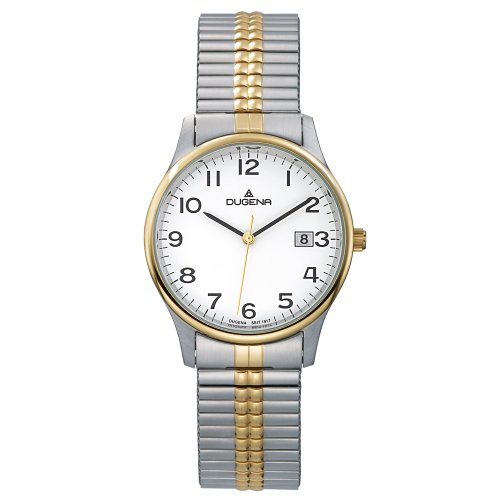 DUGENA CLASSIC Herrenuhr Quarzuhr mit Metallband  4460367 Preisvergleich