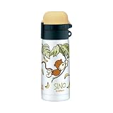 Alfi Kid’s Iso Bottle (White Sino Monkey) Insulated Stainless Steel Water Bottle