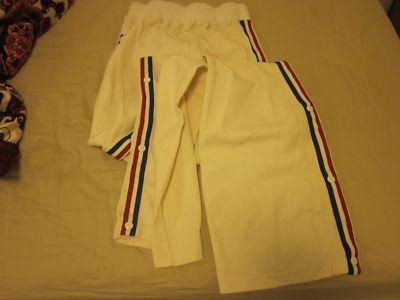 1990 Philadelphia 76'ers Game Used Warm Up Pants Charles Barkley - Other NBA Items