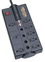 Tripp Lite TLP810NET Protect It! Surge Protector/Suppressor 8 outlets (3 Transformers) 10ft Cord 3690 Joules