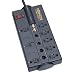 Tripp Lite TLP810NET Protect It! Surge Protector/Suppressor 8 outlets (3 Transformers) 10ft Cord 3690 Joules