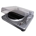 Ion Audio TTUSB 10 Vinyl Recording USB Turntable with Audacity Software, Dust Cover and Analog Stereo Input