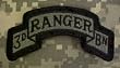 75th Ranger 3rd BN ACU Patch Foliage Green