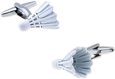 Men's Wedding Cufflinks Novelty Fancy Badminton Ball 140609