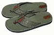 REEF BANDITO Mens Green Shoes Flaps Flip-Flops Sandals