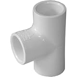 Genova Products 31405CP 1/2-Inch PVC Pipe Tee - 10 Pack