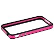 SANOXY Pink and Black Premium Bumper Case for Apple iPhone 4S / 4 - (AT&T, Verizon, Sprint)