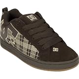 DC Court Graffik SE Mens Shoes - Chocolate/Plaid