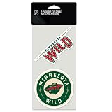 Minnesota Wild Official 4"x4" NHL Car Decal