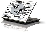 Skinit Oakland Raiders - Blast Vinyl Skin for Generic 12in Laptop (10.6in X 8.3in)