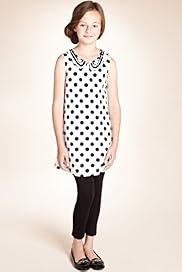 Autograph Spotted Dress Leggings Outfit