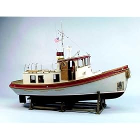 Lord Nelson Victory Tugboat Wooden Boat Kit by Dumas by Dumas