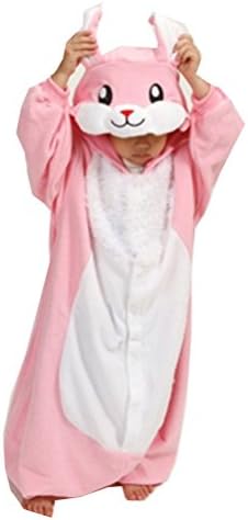 Anime Animal Children's cartoon Kids in Pajamas Rabbit Sleepwear (Size XL)