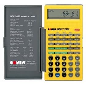 INCHMATE 2000 CONSTRUCT CALC by Alvin