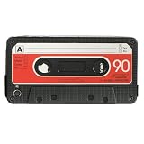 Apple iPhone 4 Verizon/AT&T TPU Protector Case - Cassette Black/Red