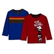 Toddler Boys' Circo&reg; 2pk Long-sleeve Tee - Red/Blue