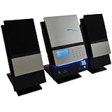 Euroline DMC9789S Hifi System CD USB SD Player - Silver
