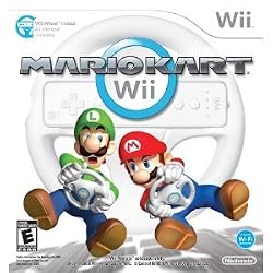 Mario Kart Wii with Wii Wheel
