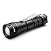 MECO Mini LED Flashlight Adjustable Beam 3 Mode ME07 EDC Torch Powered by AA Battery Not Included