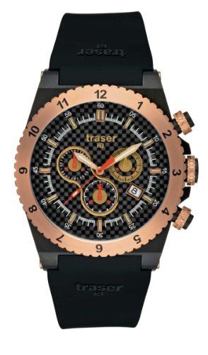 Traser T 7404 Men's Chronograph Classic Carbon 