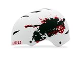  : Giro Flak Mountain Bike Helmet (Matte White Paul B. Signature Edition, Small)