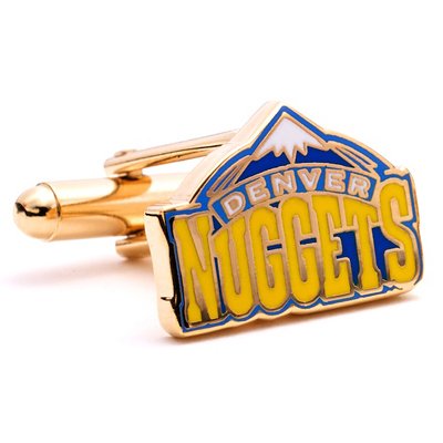 Denver Nuggets Cufflinks/Stainless Steel