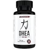 DHEA 50mg Supplement To Promote Balanced Hormone Levels For Men & Women - Restore Peak DHEA Levels To Look & Feel Younger - Non-GMO Formula - Made in the USA - Guaranteed Full Potency & Purity