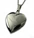 Sterling Silver Heart Locket Pendant with 18 Inches Chain