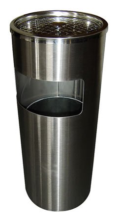 DEMA Standascher silber Durchmesser 25x61