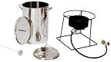King Kooker 1209 12-Inch Propane Outdoor Cooker Set with Burner and Turkey Pot