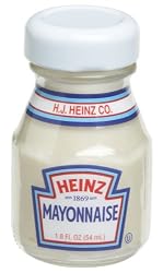 Heinz Mayonnaise, 1.8-Ounce Glass Jar (Pack of 60)