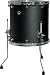 Trick AL13 Floor Tom Drum, 14X14 Black Cast
