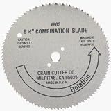 Crain Cutter 803 6-1 2-Inch 100 Tooth Wood Saw Blade with 5 8-Inch Arbor for 810 SuperSaw