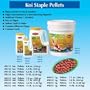 Imperial Garden Products OSI Koi Staple Pellets Color Enhancing Floating Fish Food Medium 1.1lb