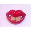 BABY DUMMY SOOTHER PACIFIER FUNNY TEETH NOVELTY