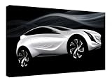 Cars Mazda Kazamai Concept Swirl Alloy Wheels A3 Medium Framed Canvas Art