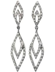 1/2 ct tw Diamond Earrings in 14k White Gold