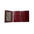 Mens EEL Skin Leather Trifold Credit Card Holder Wallet Available in 4 Colors