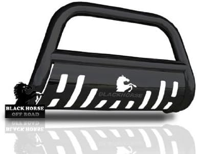 2008 2009 2010 Jeep Grand Cherokee 2.5" Black Bull Bar w/ Skid Plate