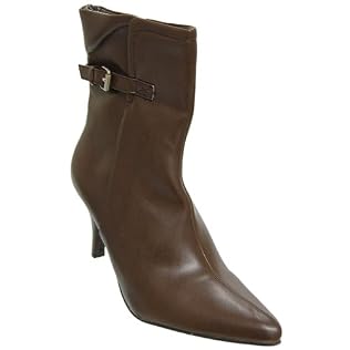 Women's Glaze by Adi Pointed&ndash;Toe Buckle Accent Boot