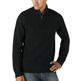 Merona® Zip Blend Sweater - Ebony
