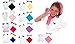 Hip Hop 50s Shop Child 3 Piece Accessory Set (Scarf-Poodle Socks-Cat Eye Glasses